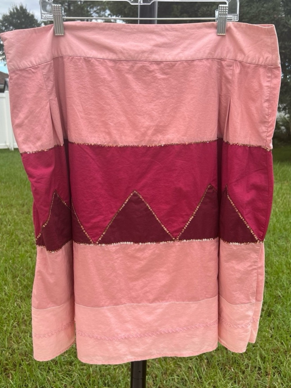 Old Navy size 20 multicolored lined skirt